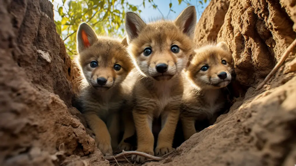 coyote puppies